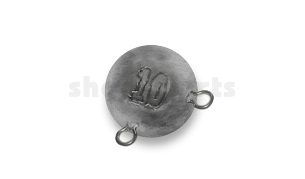 Jigweights, 2 Ösen im 90 Grad Winkel