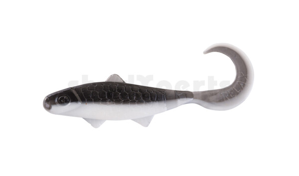 000905B016 Banjo Twister 2" (ca. 5,0 cm) reinweiss / schwarz