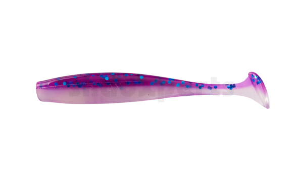 003407B312 Bass Shad 2,5" (ca. 7 cm) blauperl / violett-electric blue Glitter