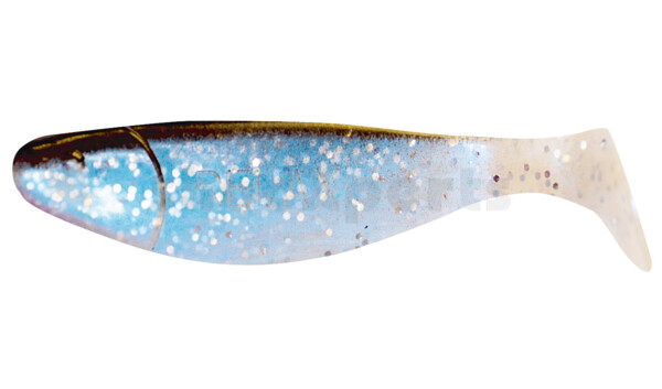 000310044 Jankes 4" (ca. 11,0 cm) blauperl-Glitter / schwarz