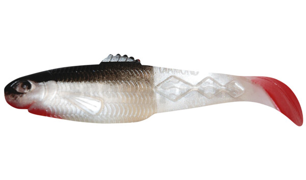 001413008 Diamond Shad 5" (ca. 13,5 cm) perlweiss / schwarz
