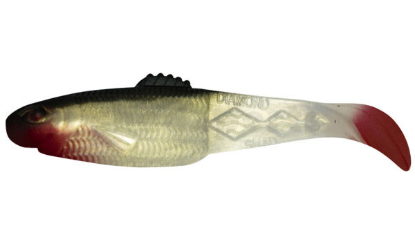 001413026 Diamond Shad 5" (ca. 13,5 cm) goldperl / schwarz