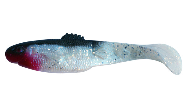 001413044 Diamond Shad 5" (ca. 13,5 cm) blauperl-Glitter / schwarz