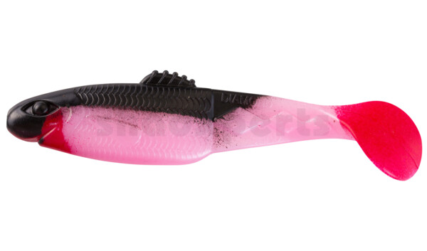 001413154 Diamond Shad 5" (ca. 13,5 cm) bubblegum / schwarz