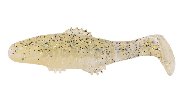 001008B031 Killer Shad 3" (ca. 8,0 cm) blauperl / klar salt´n pepper Glitter