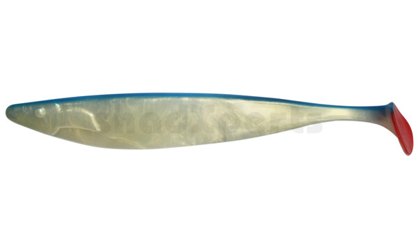 000430028 Megalodon 12" (ca. 30,0 cm) goldperl / blau
