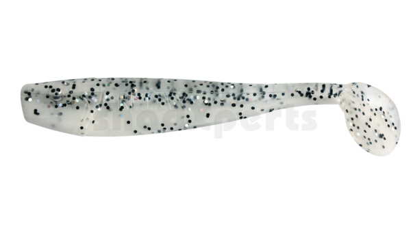 002014B008 King-Shad 5" (ca. 14,0cm) reinweiss / klar salt´n pepper Glitter