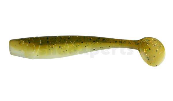 002014B188 King-Shad 5" (ca. 14,0cm) reinweiss / olive-tree-Glitter