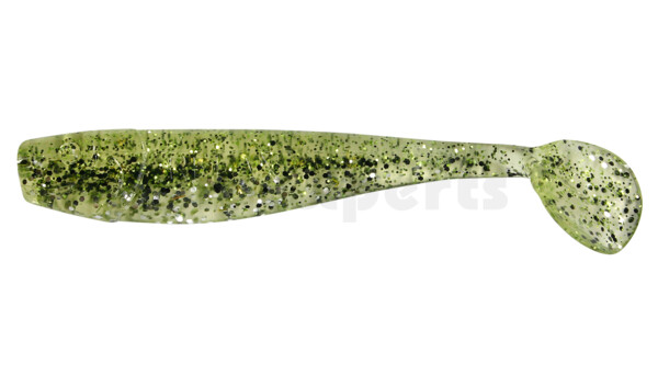 002014B303 King-Shad 5" (ca. 14,0cm) klar silber Glitter / chartreuse Glitter