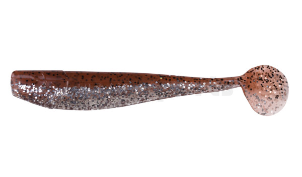 002014B083 King-Shad 5" (ca. 14,0cm) klar silber Glitter / braun-Glitter