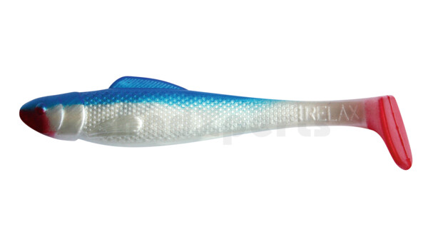 001711011 Ohio 4" (ca. 11,0 cm) perlweiss / blau