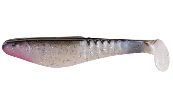 000812044 Shark 4" (ca. 11,0 cm) blauperl-Glitter / schwarz