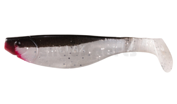 000212032 Kopyto-River 4" (ca. 11,0 cm) perlweiss-Glitter / schwarz