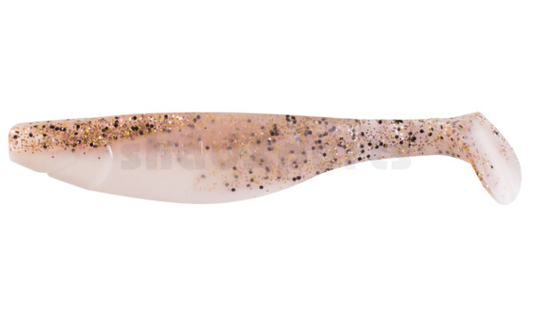 000214B311 Kopyto-River 5" (ca. 13,0 cm) reinweiss / klar kupfer, schwarz Glitter