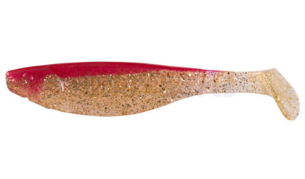 000214079 Kopyto-River 5" (ca. 13,0 cm) klar gold-Glitter / rot