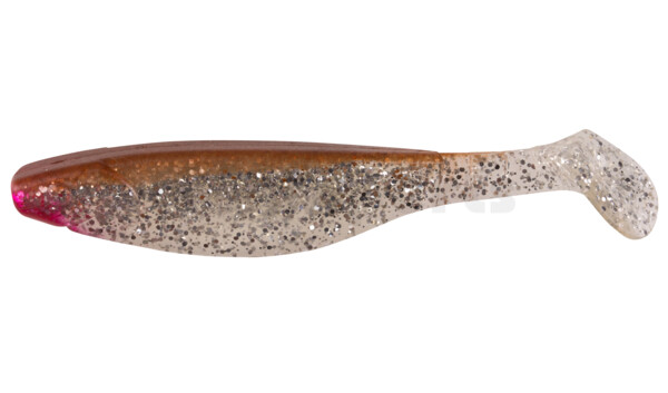 000214086 Kopyto-River 5" (ca. 13,0 cm) klar silber-Glitter / braun