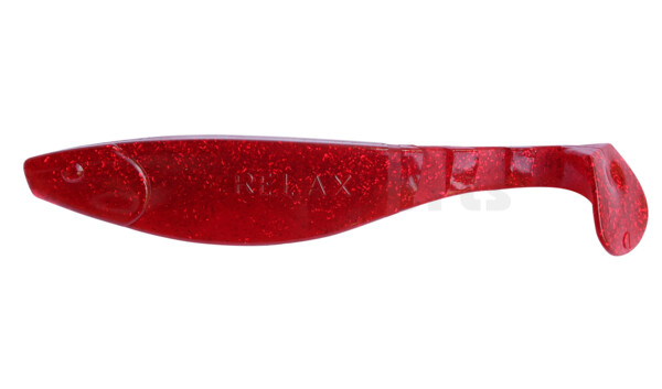 000216075 Kopyto-River 6" (ca. 16,0 cm) rot transparent Glitter