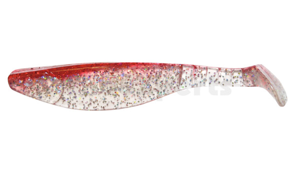 000216084 Kopyto-River 6" (ca. 16,0 cm) klar silber-Glitter / rot