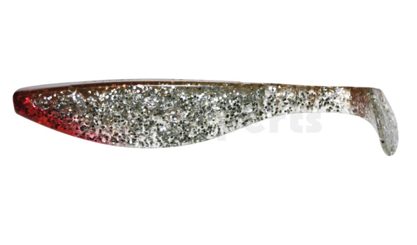 000216086 Kopyto-River 6" (ca. 16,0 cm) klar silber-Glitter / braun