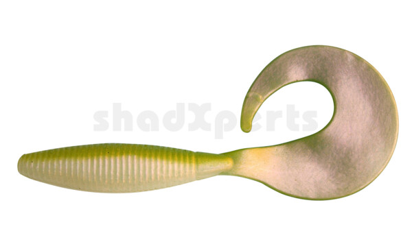 000611016 Super Grub 5" (ca. 11,5 cm) pearl / green