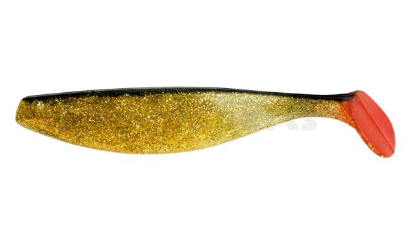 000418078 Xtra-Soft 7" (ca. 18,0 cm) klar gold-Glitter / schwarz