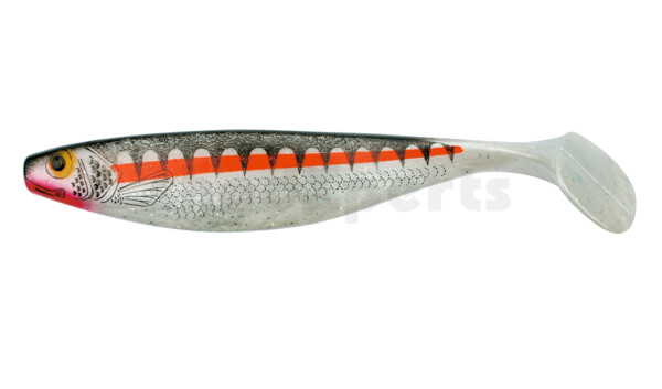 000423031Z Xtra-Soft-Nature 9" (ca. 23,0 cm) perlweiss-Glitter / Zander