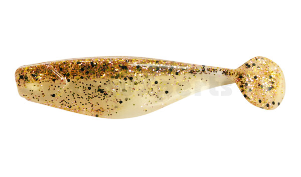 000408B001 Shad 3" (ca. 8,0 cm) goldperl / Desert-Sand