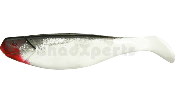 000411002 Xtra-Soft 4" (ca. 11,5 cm) reinweiss / schwarz