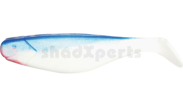 000411006 Xtra-Soft 4" (ca. 11,5 cm) reinweiss / blau