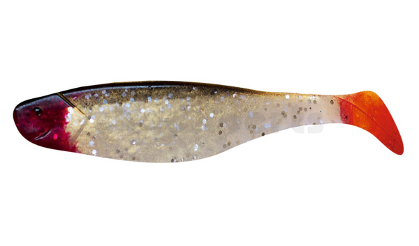 000411050 Xtra-Soft 4" (ca. 11,5 cm) goldperl-Glitter / schwarz