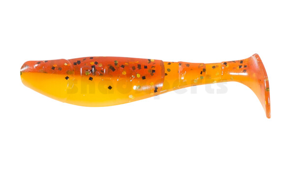 000207B017 Kopyto-Classic 2,5" (ca.7,0 cm) yellow / motoroil-glitter