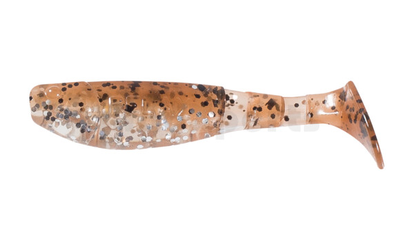 000207B083 Kopyto-Classic 2,5" (ca.7,0 cm) clear silver glitter / pumkin seed