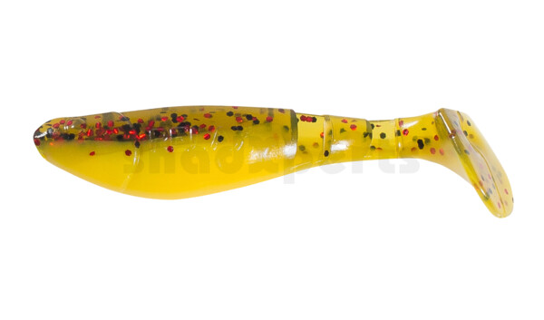 000207B092 Kopyto-Classic 2,5" (ca.7,0 cm) yellow / watermelon glitter