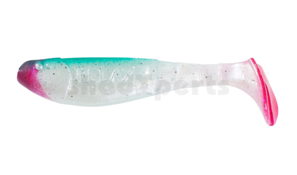 000207140 Kopyto-Classic 2,5" (ca.7,0 cm) perlweiss-Glitter / türkis