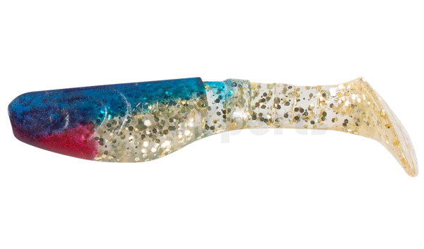 000208080 Kopyto-Classic 3" (ca. 8,0 cm) klar gold-Glitter / blau