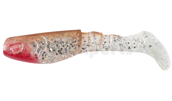 000208086 Kopyto-Classic 3" (ca. 8,0 cm) klar silber-Glitter / braun