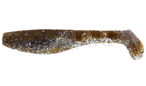 000211B111 Kopyto-Classic 4" (ca. 11,0 cm) klar silber Glitter / olivebraun-Glitter