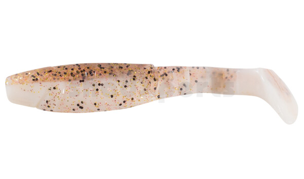 000211B311 Kopyto-Classic 4" (ca. 11,0 cm) reinweiss / klar kupfer, schwarz Glitter