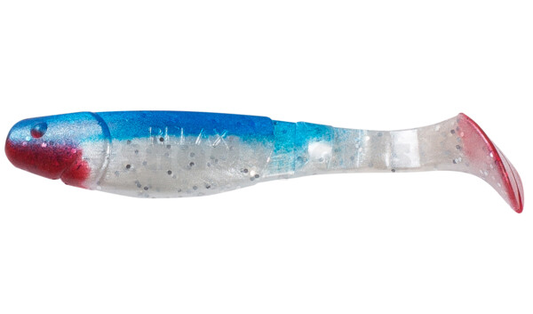 000211035 Kopyto-Classic 4" (ca. 11,0 cm) perlweiss-Glitter / blau