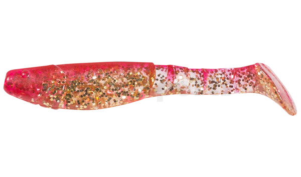 000211079 Kopyto-Classic 4" (ca. 11,0 cm) klar gold-Glitter / rot