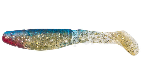 000211080 Kopyto-Classic 4" (ca. 11,0 cm) klar gold-Glitter / blau