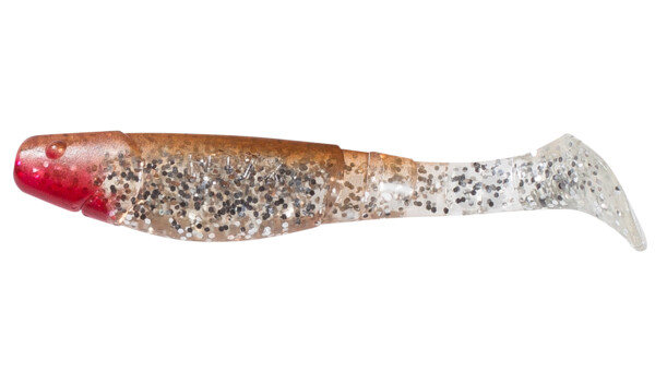 000211086 Kopyto-Classic 4" (ca. 11,0 cm) klar silber-Glitter / braun