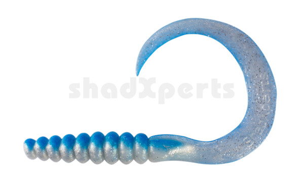 000628053 SX XXL Grub 11" (ca. 27 cm) goldperl-Glitter / blau