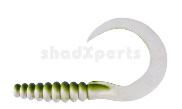 000628113 SX XXL Grub 11" (ca. 27 cm) reinweiss / boddengrün