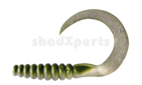 000628135 SX XXL Grub 11" (ca. 27 cm) goldperl-Glitter / boddengrün
