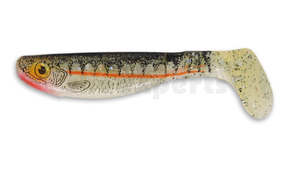 000208B004Z Kopyto-Nature 3" (ca. 8,0 cm) perlweiss / klar salt´n pepper Glitter / Zander