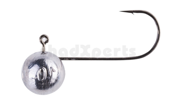 SXFI10002 ShadXperts Spezial Rundkopf Finesse Jig (halslos) Größe 1/0, Gewicht: 02 g