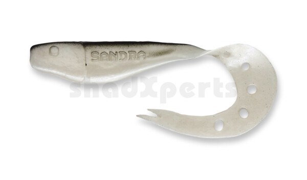 006021008 Sandra 4,5" ( ca. 12 cm) perlweiss / schwarz