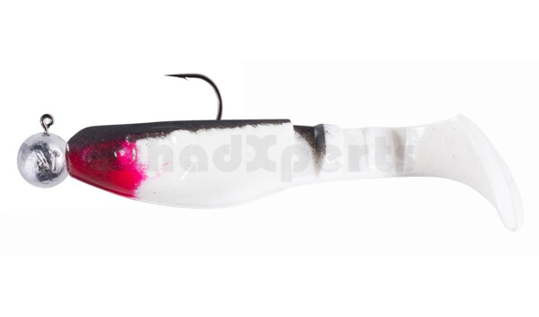 000208M002-10 Kopyto-Classic 3" (ca. 8,0 cm) white / black, mounted on SXRO 4/0 10g