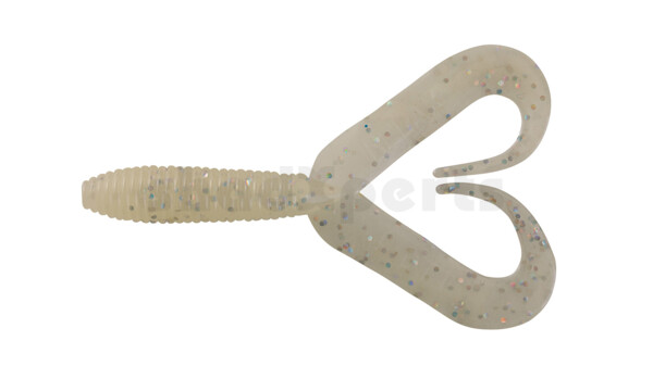 000607DT-013 Twister 3" Doubletail regulär (ca. 7,0 cm) glow glitter